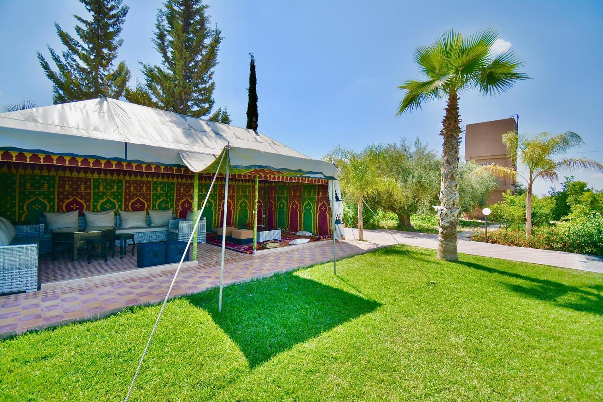 מרקש Ferme De Vacances Avec Une Grande Villa A Marrakech מראה חיצוני תמונה